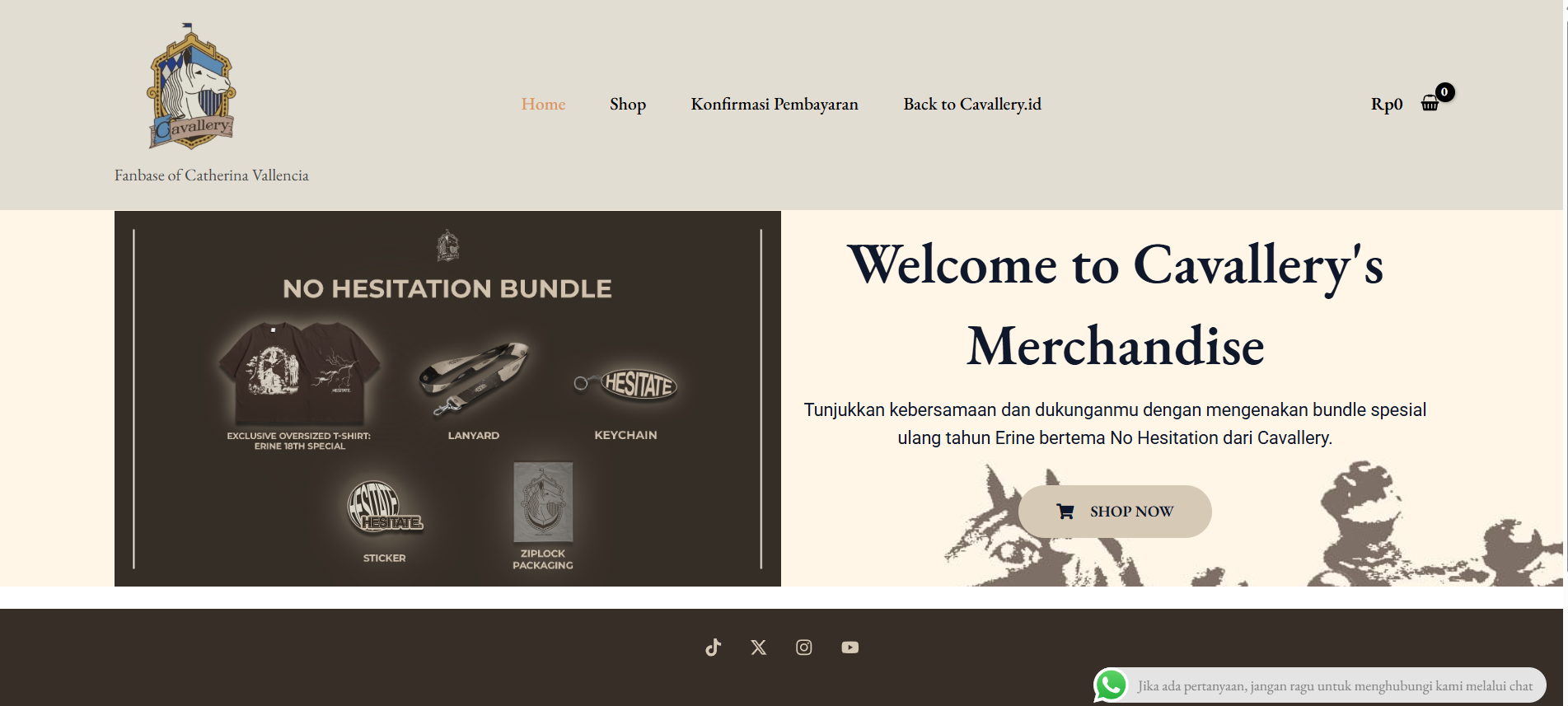 Website E-Commerce
